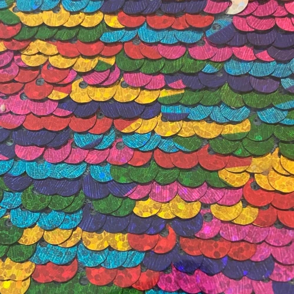 Colorful Sequin Notebook 8.5” x 6” new journal